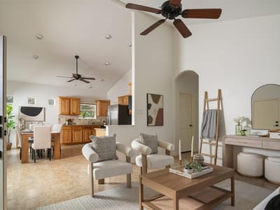 Primary bedroom at 1816 Spring Valley DR - 3 bed 2 bath home