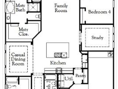 Primary bedroom at 1817 Camay ST - 4 bed 4 bath home