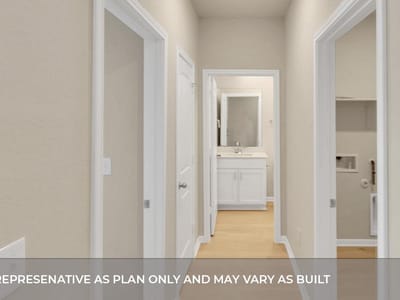 Primary bedroom at 1829 Side Buster Trl - 4 bed 3 bath home