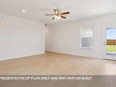 Primary bedroom at 18301 Blazing Ranch LN - 4 bed 3 bath home