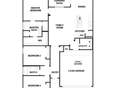 Primary bedroom at 18313 Anicio Gallo Dr - 3 bed 2 bath home