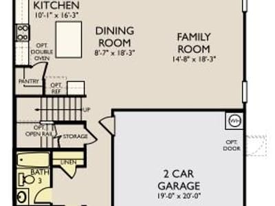 Kitchen at 1832 Fannie Rd - 4 bed 3 bath home