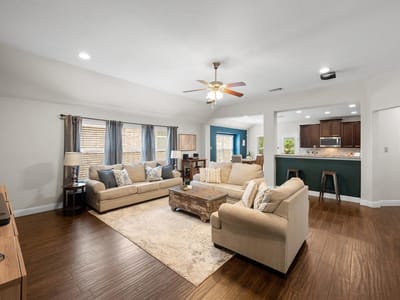 Living area at 18404 Deleon Bayou LN - 3 bed 2 bath home