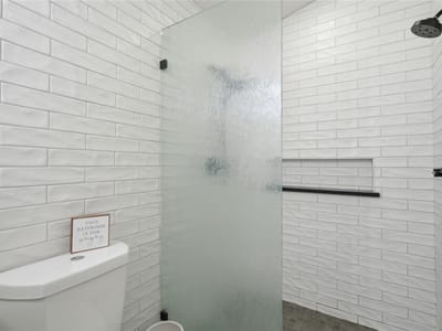 Bathroom at 18406 Roundrock RD - 2 bed 1 bath home