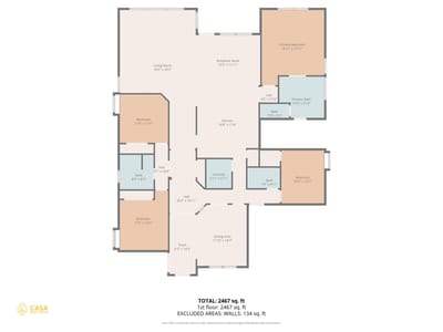 Kitchen at 18413 Cercina Trl - 4 bed 3 bath home