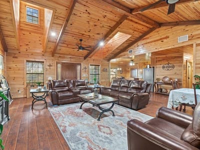 Living area at 1843 Fm 969 - 3 bed 2 bath home