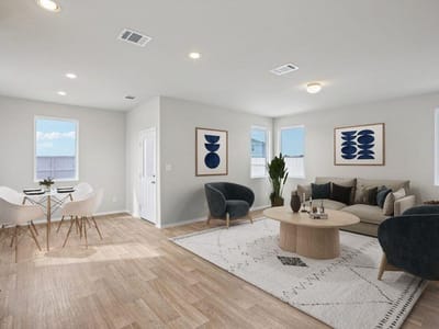 Living area at 185 Cider Creek DR - 3 bed 2 bath home