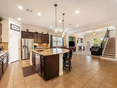 Living area at 18628 Amberg PL - 4 bed 3 bath home
