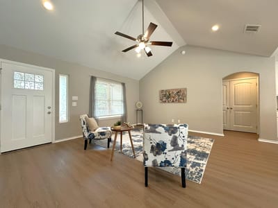 Living area at 1878 Winding Creek Trl - 3 bed 2 bath home