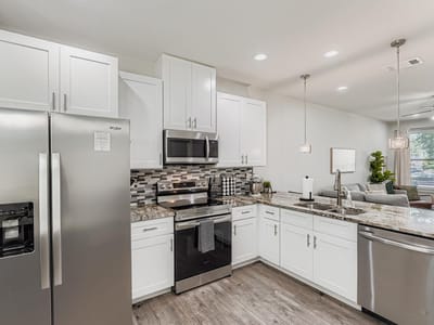 Living area at 18803 Hogan CIR Unit #14 - 2 bed 1 bath home