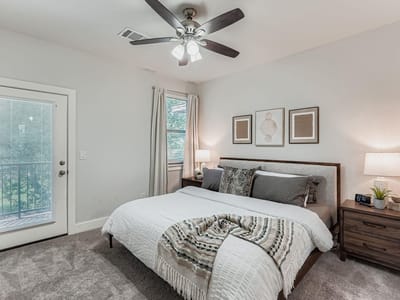 Primary bedroom at 18803 Hogan CIR Unit #14 - 2 bed 1 bath home