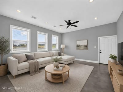 Primary bedroom at 1889 County Road 487 - 2 bed 1 bath home
