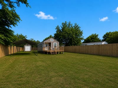 Primary bedroom at 189 Watterson RD - 2 bed 1 bath home