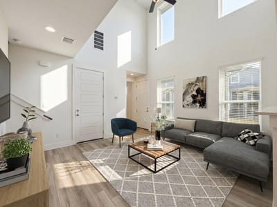 Living area at 18909 Schultz Ln Unit #1303 - 4 bed 2 bath home