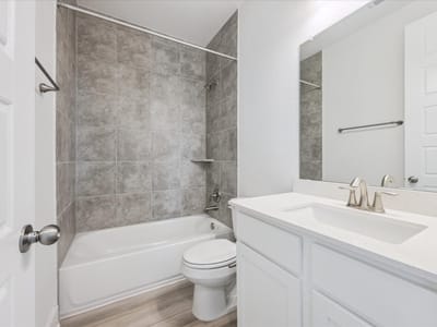Bathroom at 18909 Schultz Ln Unit #1303 - 4 bed 2 bath home