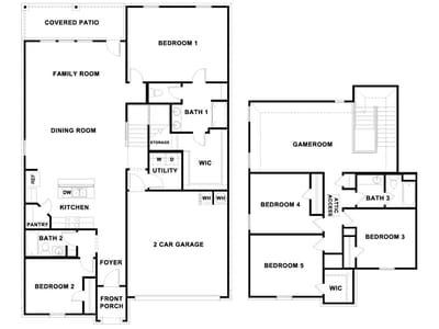 Living area at 190 GILMER Ln - 5 bed 3 bath home