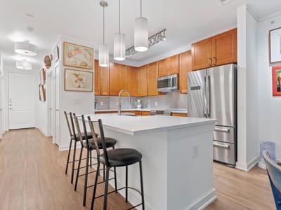 Kitchen at 1900 Barton Springs Rd Unit #3031 - 1 bed 1 bath home