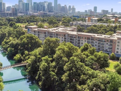 Kitchen at 1900 Barton Springs RD Unit #3040 - 1 bed 1 bath home
