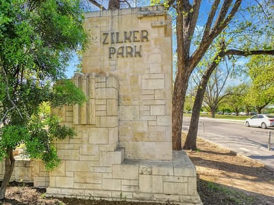 Living area at 1900 Barton Springs RD Unit #4013 - Zilkr/Pk Condos, Austin, TX