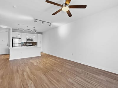 Kitchen at 1900 Barton Springs RD Unit #4016 - 1 bed 1 bath home