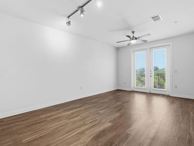 Primary bedroom at 1900 Barton Springs RD Unit #4016 - 1 bed 1 bath home