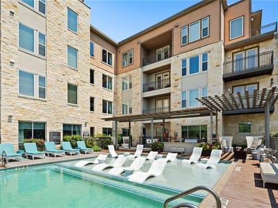 Kitchen at 1900 Barton Springs RD Unit #5031 - 2 bed 1 bath home