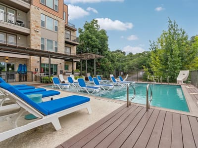 Primary bedroom at 1900 Barton Springs RD Unit #5031 - 2 bed 1 bath home