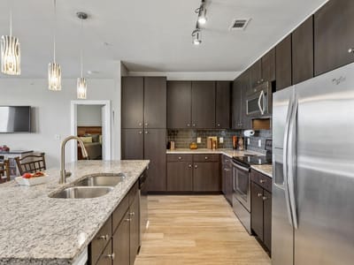 Kitchen at 1900 Barton Springs Rd Unit #5032 - 2 bed 2 bath home