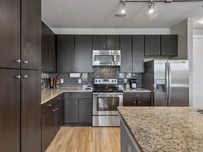 Bathroom at 1900 Barton Springs Rd Unit #5032 - 2 bed 2 bath home