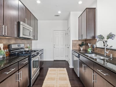 Kitchen at 1900 Little Elm TRL Unit #177 - 3 bed 2 bath home