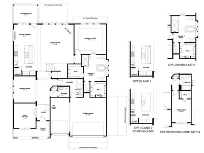 Living area at 1900 Scenic Heights LN - 5 bed 3 bath home