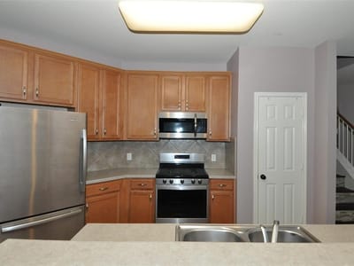 Kitchen at 1900 Scofield Ridge Pkwy Unit #5403 - 2 bed 2 bath home