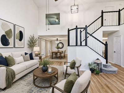 Primary bedroom at 1901 Spring Hollow PATH - 3 bed 2 bath home
