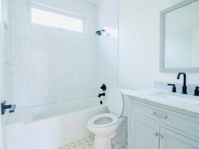 Bathroom at 1903 B W 30th St - 2 bed 1 bath home