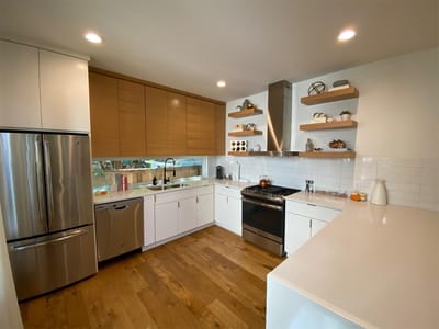 Primary bedroom at 1903 W 30th ST Unit #B - 2 bed 1 bath home