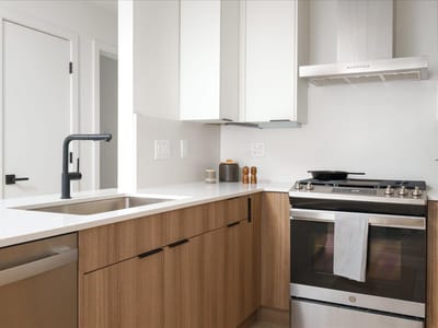 Primary bedroom at 1905 Albury Cv Unit #B - 2 bed 2 bath home