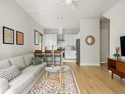 Kitchen at 1905 E 16th St Unit #2 - 2 bed 2 bath home