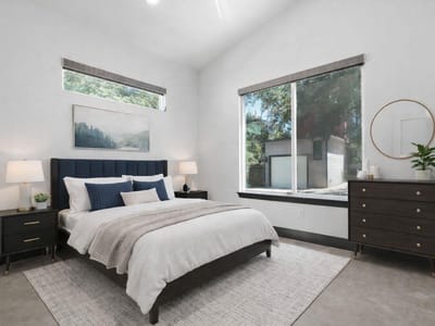 Primary bedroom at 1905 Pennsylvania Ave Unit #A & B - 4 bed 3 bath home