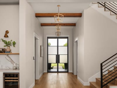 Primary bedroom at 1909 W 40th St - 5 bed 4 bath home