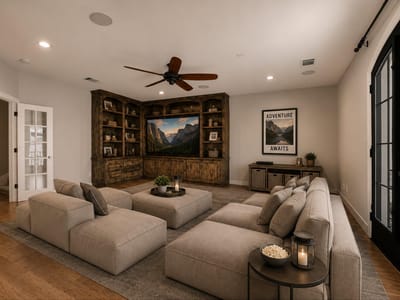 Primary bedroom at 1910 Rue De St Tropez Unit #4 - 3 bed 2 bath home