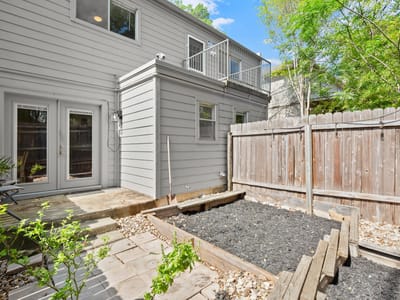 Primary bedroom at 1912 Lightsey Rd Unit #2 - 2 bed 1 bath home