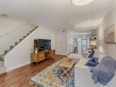 Primary bedroom at 1912 Lightsey Rd Unit #6 - 2 bed 1 bath home