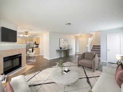 Primary bedroom at 1917 White Oak Cir - 3 bed 2 bath home
