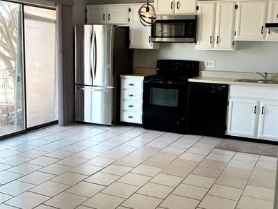 Kitchen at 1919 American DR Unit #123 - 1 bed 2 bath home