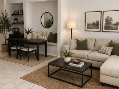 Primary bedroom at 1919 American DR Unit #123 - 1 bed 2 bath home
