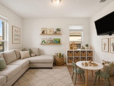Primary bedroom at 1926 Dragonfly Loop - 3 bed 2 bath home
