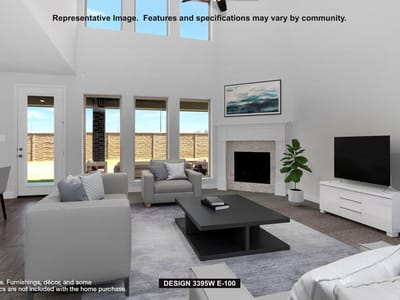 Living area at 193 Kingswood Dr - 5 bed 4 bath home