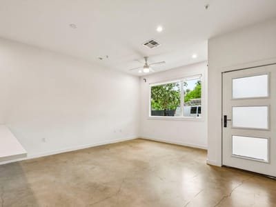 Primary bedroom at 1931 E 38th 1/2 ST Unit #3-2 - 2 bed 2 bath home