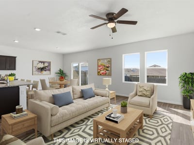Living area at 19404 Caymus DR - 4 bed 3 bath home