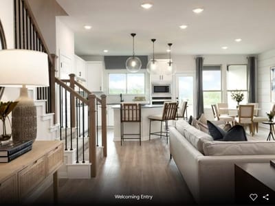 Primary bedroom at 1955 Settlers Glen Dr Unit #4603 - 3 bed 2 bath home